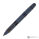 Nahvalur Eclipse Retractable Fountain Pen in Cobalt with Black Trim Fountain Pen