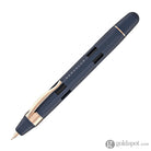 Nahvalur Eclipse Retractable Fountain Pen in Cobalt with Rose Gold Trim Fountain Pen