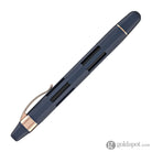 Nahvalur Eclipse Retractable Fountain Pen in Cobalt with Rose Gold Trim Fountain Pen