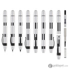 Nahvalur Eclipse Retractable Fountain Pen in Iridium Fountain Pen