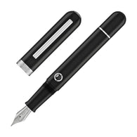 Nahvalur Nautilus Fountain Pen in Cephalopod with Silver Trim