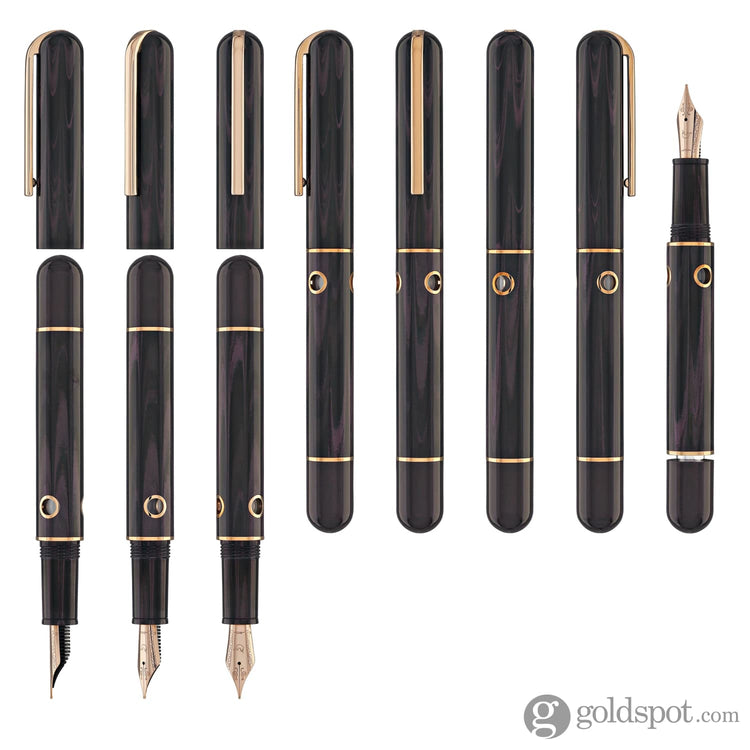 Nahvalur Nautilus Fountain Pen in Stylophora Berry Fountain Pen