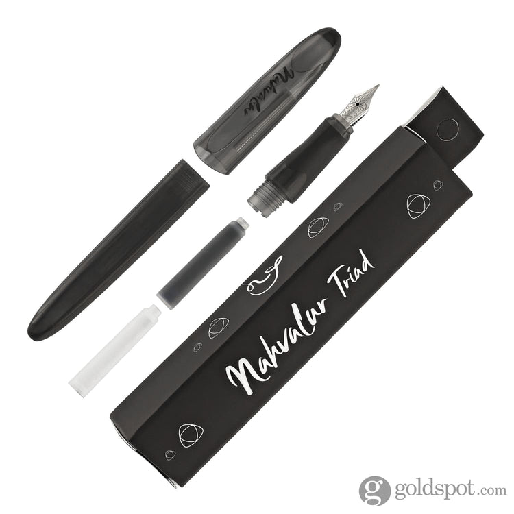 Nahvalur Triad Collection Fountain Pen in Black Fountain Pen