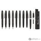 Nahvalur Triad Collection Fountain Pen in Black Fountain Pen