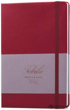 Nebula by Colorverse A5 Notebook in Ruby Wine Dotted Notebooks Journals