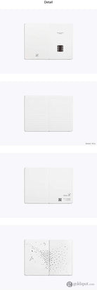 Nebula by Colorverse A5 Notebook in Ruby Wine Notebooks Journals