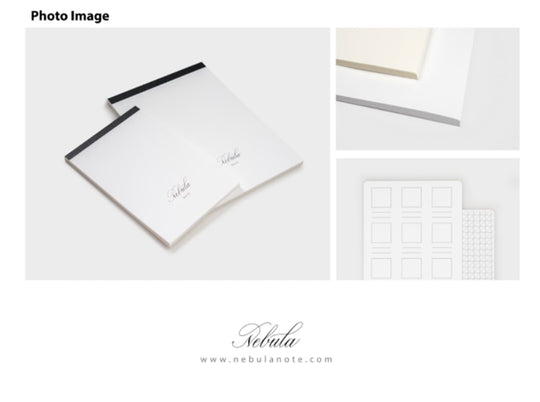Nebula by Colorverse Basic Pad Notebook - Large, White Paper
