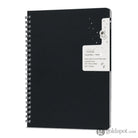 Nebula by Colorverse Casual A5 Notebook in Black Lined Notebooks Journals