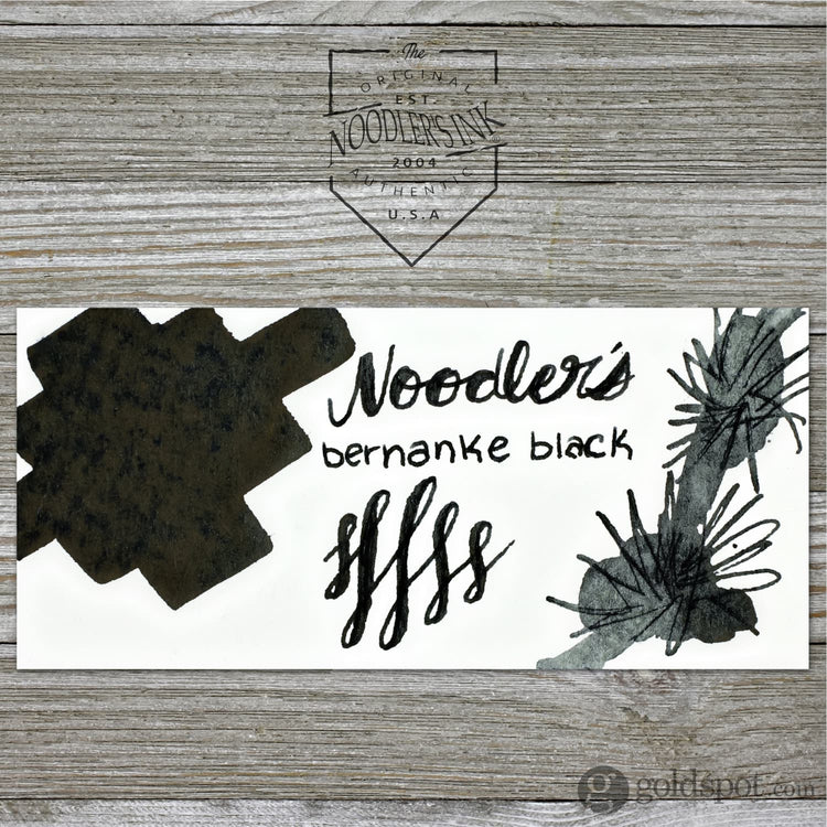 Noodler’s Bernanke Bottled Ink in Black - 3oz Bottled Ink