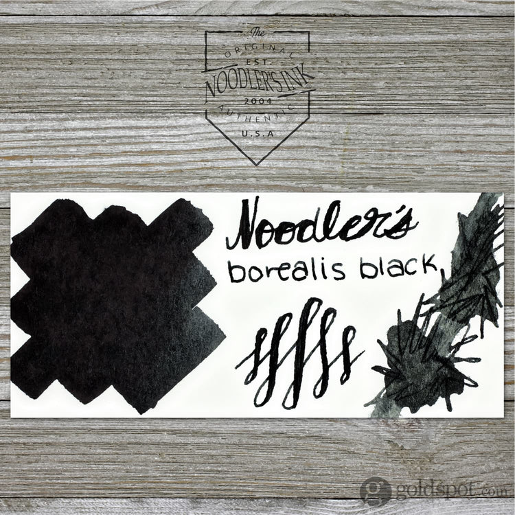Noodler’s Bottled Ink in Borealis Black Bottled Ink