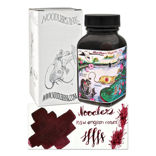 Noodler's English Roses Fountain Pen Ink - 3oz Bottle