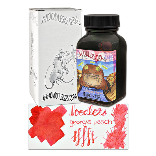 Noodler's Georgia Peach Fountain Pen Ink - 3oz Bottle Bottle