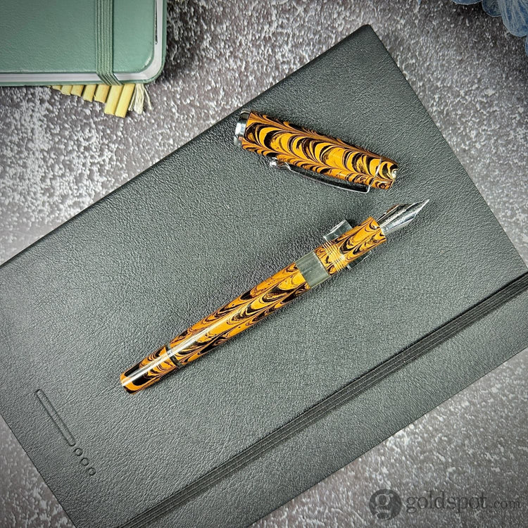 Noodler’s Ink Konrad Fountain Pen in Chestnut Ebonite - Flex Nib Fountain Pen
