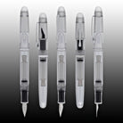 Noodlers Triple Tail Fountain Pen in Clear Demonstrator - Semi Flex Nib Fountain Pen