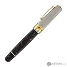 Omas Bologna Fountain Pen in Galassia Argento with Gold Trim 14K Fountain Pen