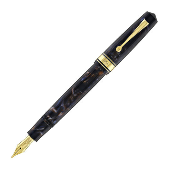 Omas Bologna Fountain Pen in Galassia with Gold Trim
