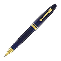 Omas Ogiva Ballpoint Pen in Blu with Gold Trim