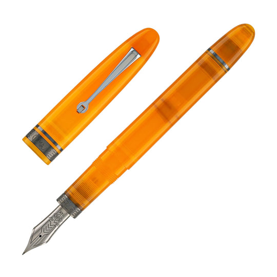 Omas Ogiva Fountain Pen in Arancione with Black Trim