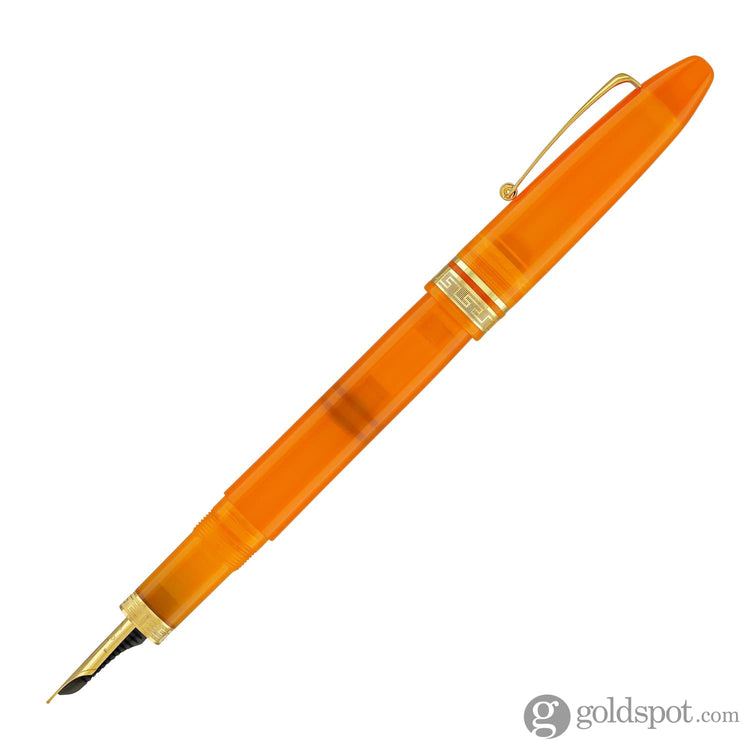 Omas Ogiva Fountain Pen in Arancione with Gold Trim Fountain Pen
