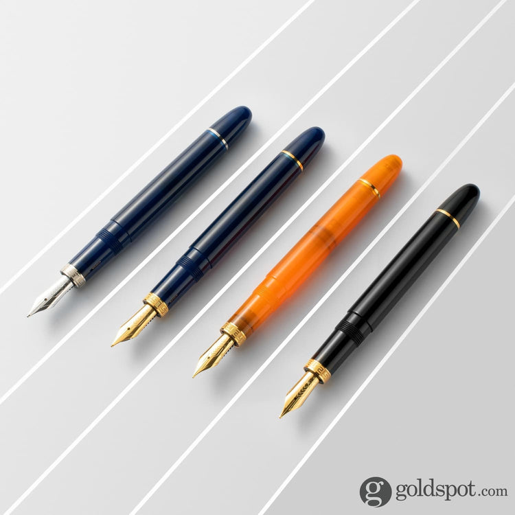 Omas Ogiva Fountain Pen in Blu with Silver Trim Fountain Pen