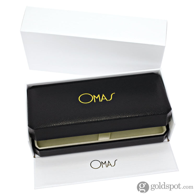 Omas Ogiva Fountain Pen in Nera with Silver Trim Fountain Pen