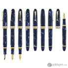 Omas Ogiva Israel 75th Anniversary Fountain Pen - 18kt Gold Nib Fountain Pen
