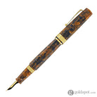 Omas Paragon Fountain Pen in Blue Saffron with Gold Trim Fountain Pen