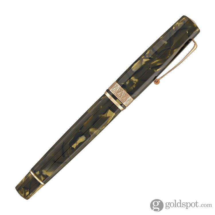 Omas Paragon Fountain Pen in Saft Green with Rose Gold Trim Fountain Pen