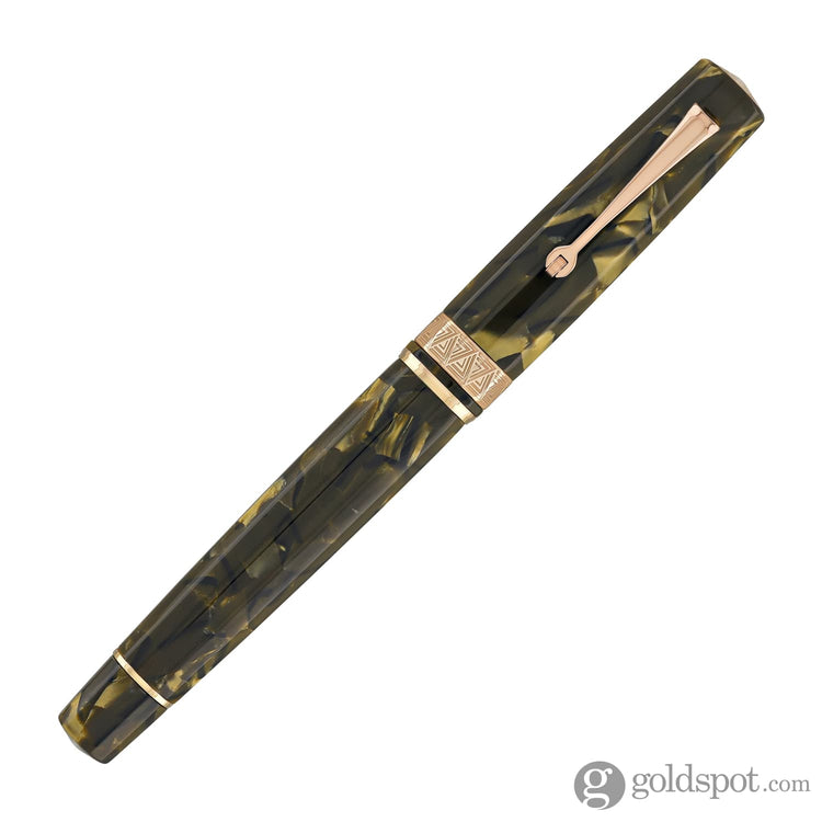 Omas Paragon Fountain Pen in Saft Green with Rose Gold Trim Fountain Pen
