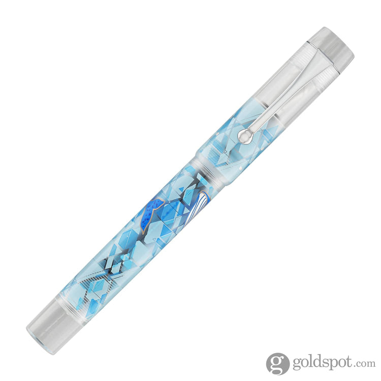Opus 88 Demonstrator Fountain Pen in Blue Whale
