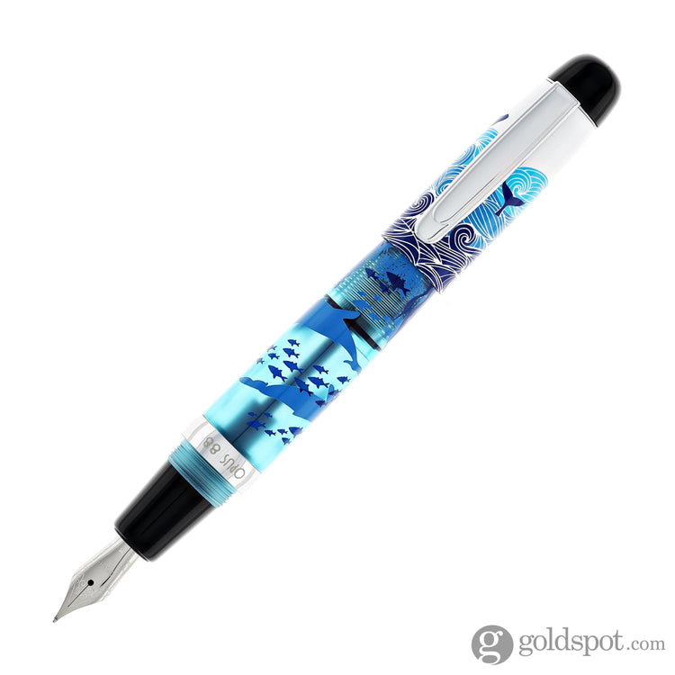 Opus 88 Mini Fountain Pen in Baby Beluga Fountain Pen