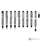 Opus 88 Mini Fountain Pen in Savannah Zebra Fountain Pen