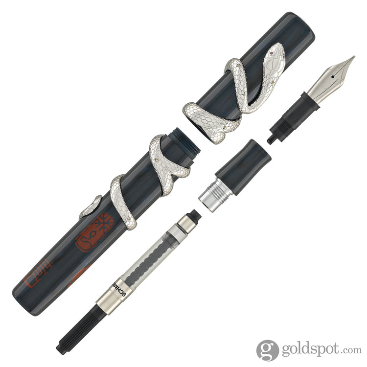 Opus 88 Zodiac Fountain Pen in Snake Fountain Pen
