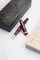 Leonardo Momento Zero Fountain Pen in Dolcevita Marmo Pompei