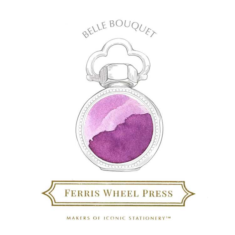 Ferris Wheel Press Bottled Ink in Belle Bouquet
