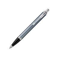 Parker IM Core Ballpoint Pen in Light Blue Grey with Chrome Trim