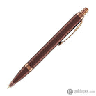 Parker IM Monochrome Ballpoint Pen in Burgundy Ballpoint Pens