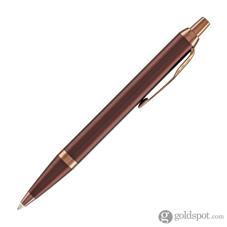 Parker IM Monochrome Ballpoint Pen in Burgundy Ballpoint Pens