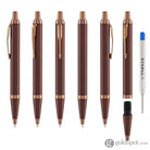 Parker IM Monochrome Ballpoint Pen in Burgundy Ballpoint Pens