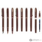Parker IM Monochrome Fountain Pen in Burgundy Fountain Pens