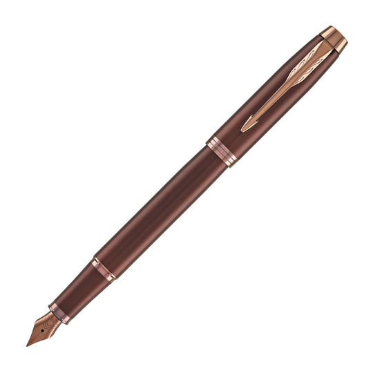 Parker IM Monochrome Fountain Pen in Burgundy