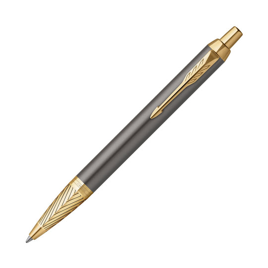 Parker IM Pioneers Ballpoint Pen in Arrow with Gold Trim