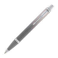 Parker IM Writing Rituals Ballpoint Pen in Grey with Chrome Trim