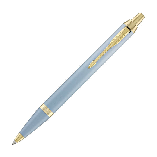Parker IM Writing Rituals Ballpoint Pen in Turquoise Green with Gold Trim