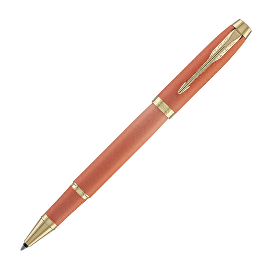 Parker IM Writing Rituals Rollerball Pen in Uplifting Orange Gradient with Gold Trim
