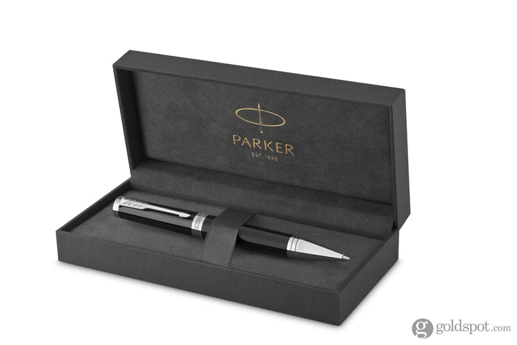 Parker Ingenuity Ballpoint Pen in Black with Chrome Trim Ballpoint Pen