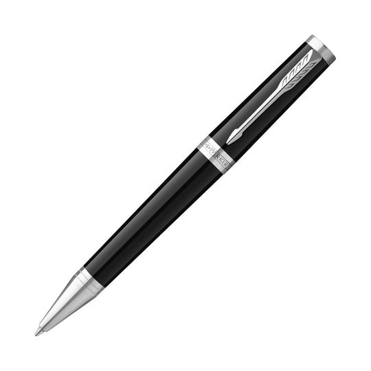 Parker Ingenuity Ballpoint Pen in Black with Chrome Trim