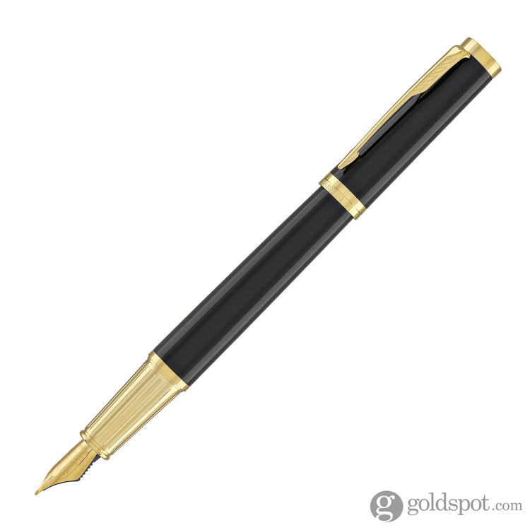 Parker Ingenuity Fountain Pen in Black with Gold Trim Fountain Pen