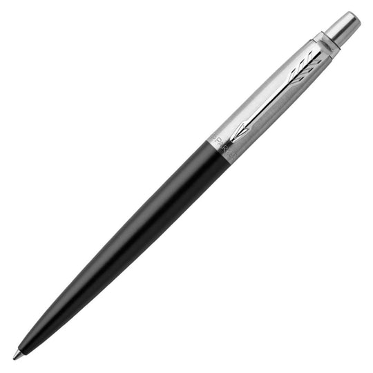 Parker Jotter Ballpoint Pen in Bond Street Black with Chrome Trim