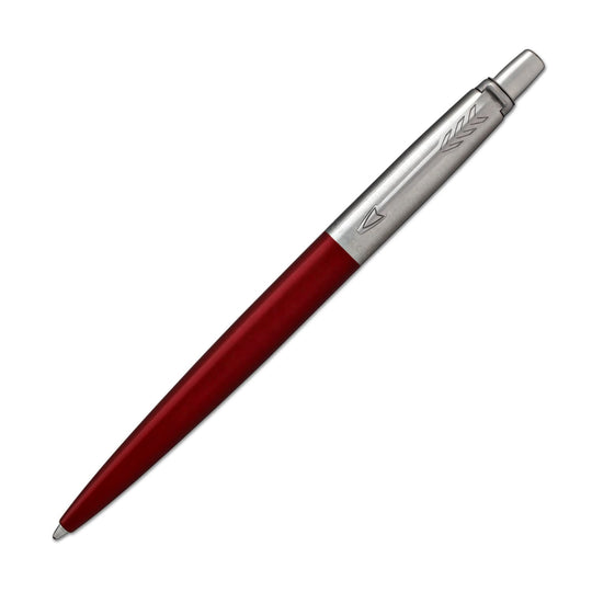 Parker Jotter Ballpoint Pen in Kensington Red with Chrome Trim